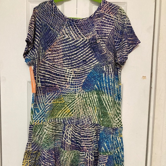 Jams World Lil People *Hibiki* Rayon Hattie Dress, Girl’s Large (12/14) - Picture 6 of 8